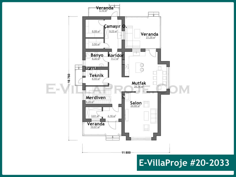 Ev Villa Proje #20 - 2033 Galeri Görseli 2