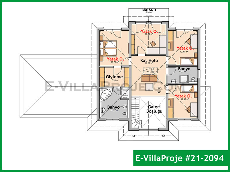 Ev Villa Proje #21 - 2094 Galeri Görseli 3