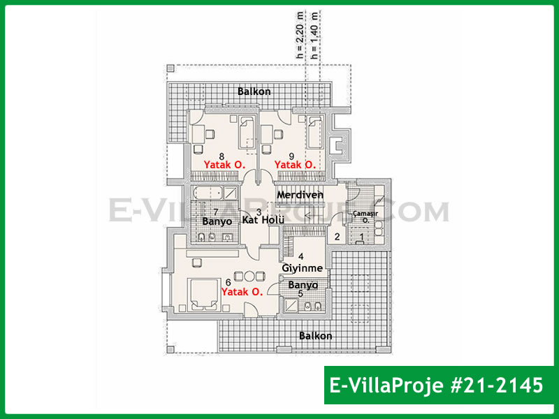 Ev Villa Proje #21 - 2145 Galeri Görseli 3