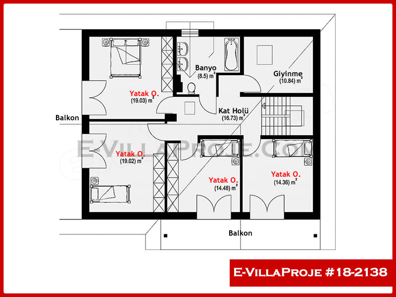Ev Villa Proje #18 - 2138 Galeri Görseli 3
