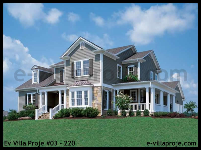 Ev Villa Proje #03 - 220 Ana Görsel