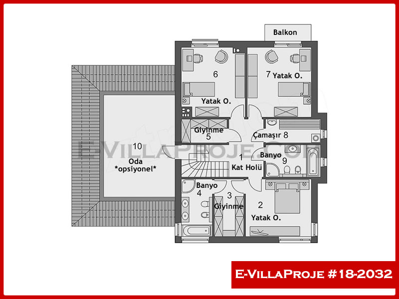 Ev Villa Proje #18 - 2032 Galeri Görseli 3