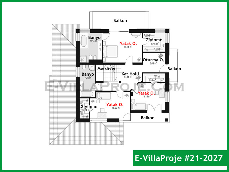 Ev Villa Proje #21 - 2027 Galeri Görseli 3