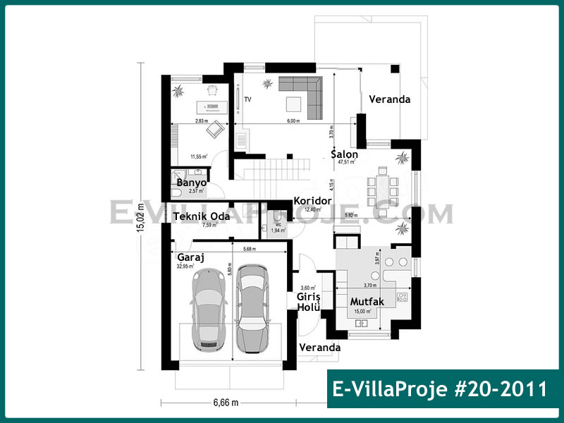 Ev Villa Proje #20 - 2011 Galeri Görseli 2
