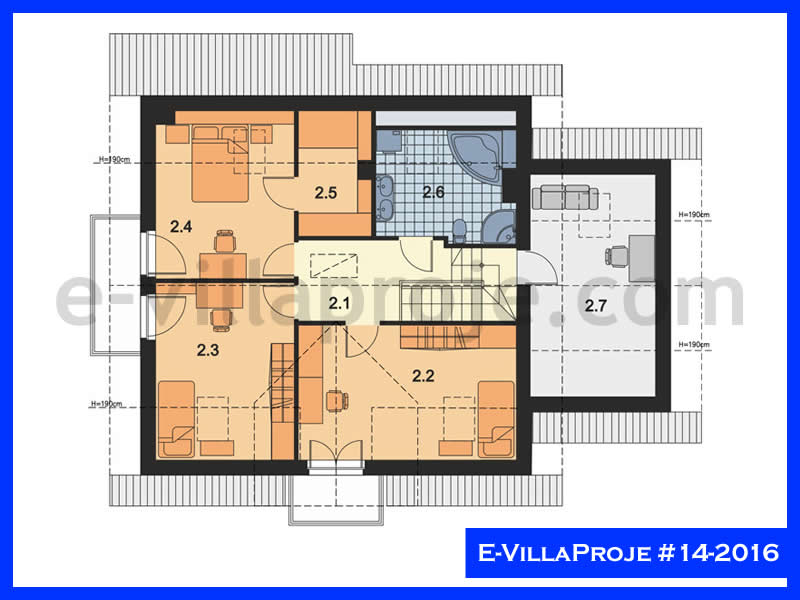 Ev Villa Proje #14 - 2016 Galeri Görseli 3