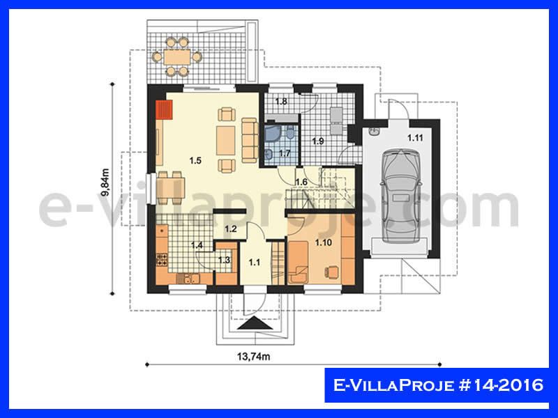 Ev Villa Proje #14 - 2016 Galeri Görseli 2