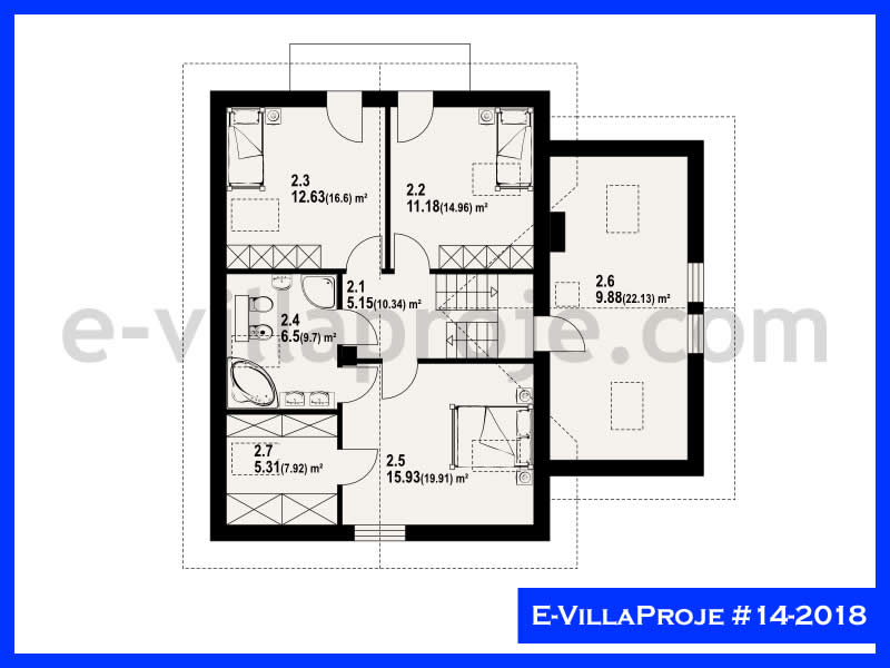 Ev Villa Proje #14 - 2018 Galeri Görseli 3