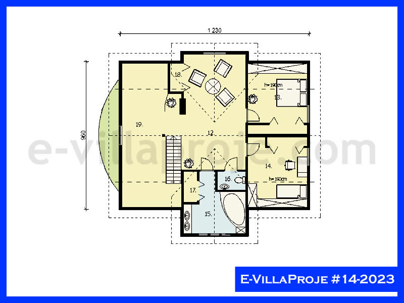 Ev Villa Proje #14 - 2023 Galeri Görseli 3