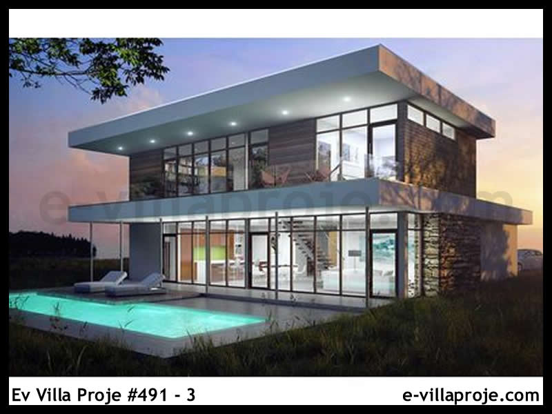 Ev Villa Proje #491 - 3 Ana Görsel