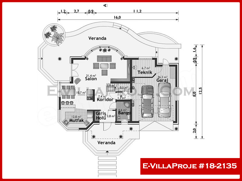 Ev Villa Proje #18 - 2135 Galeri Görseli 2