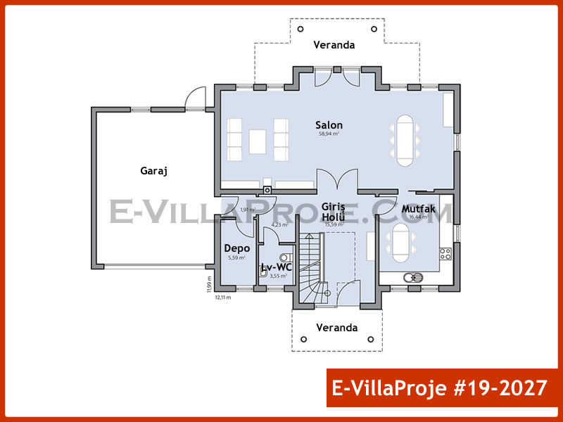 Ev Villa Proje #19 - 2027 Galeri Görseli 2