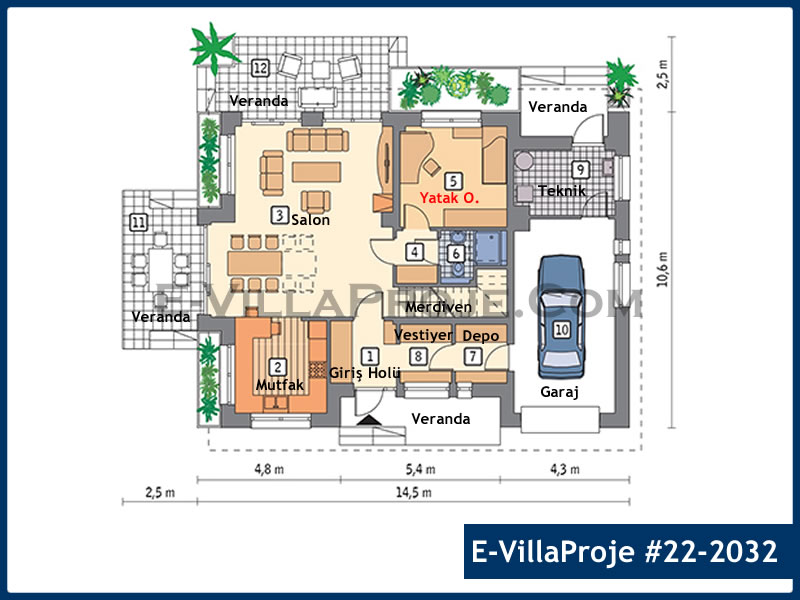 Ev Villa Proje #22 - 2032 Galeri Görseli 2