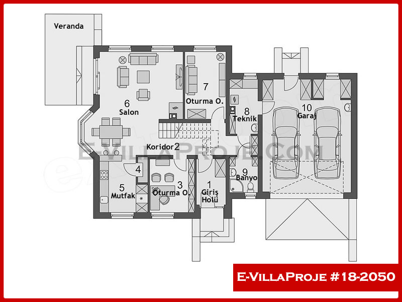 Ev Villa Proje #18 - 2050 Galeri Görseli 2