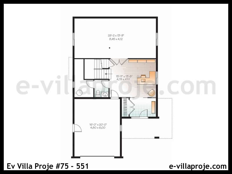 Ev Villa Proje #75 - 551 Galeri Görseli 4