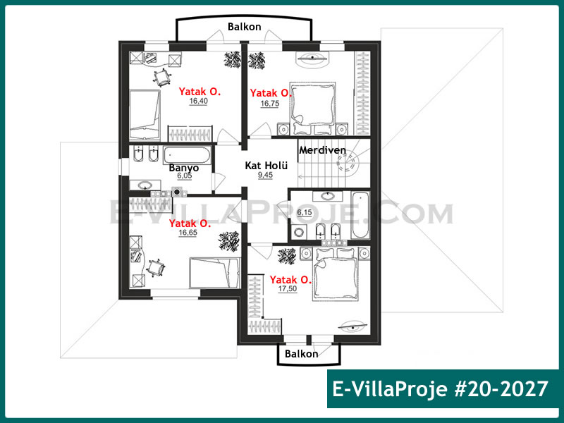 Ev Villa Proje #20 - 2027 Galeri Görseli 3
