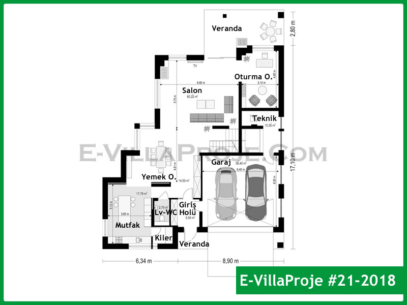 Ev Villa Proje #21 - 2018 Galeri Görseli 2