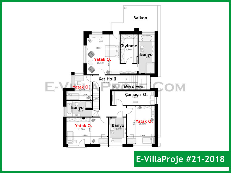 Ev Villa Proje #21 - 2018 Galeri Görseli 3