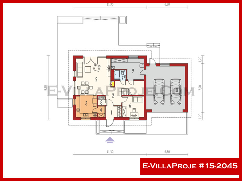 Ev Villa Proje #15 - 2045 Galeri Görseli 2