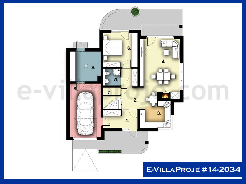 Ev Villa Proje #14 - 2034 Galeri Görseli 2