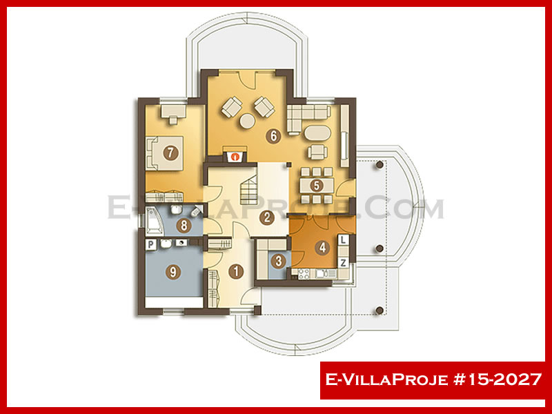 Ev Villa Proje #15 - 2027 Galeri Görseli 2