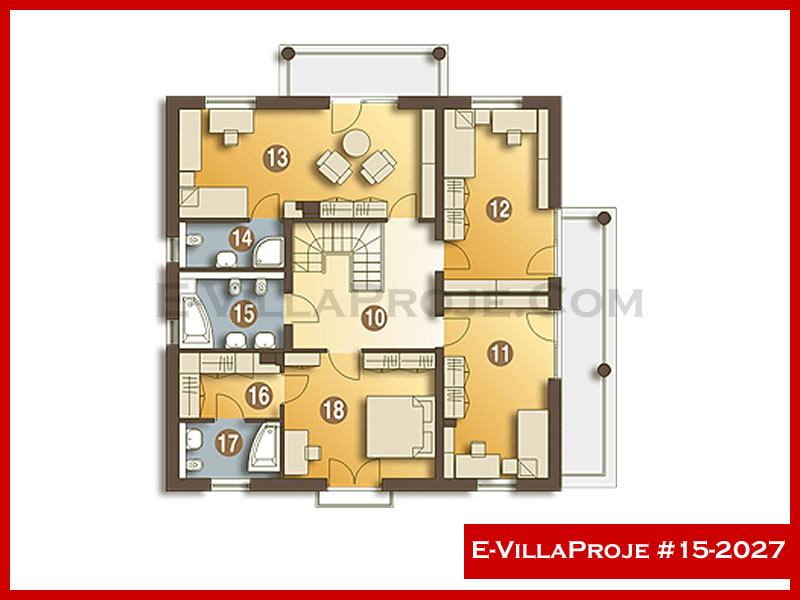 Ev Villa Proje #15 - 2027 Galeri Görseli 3