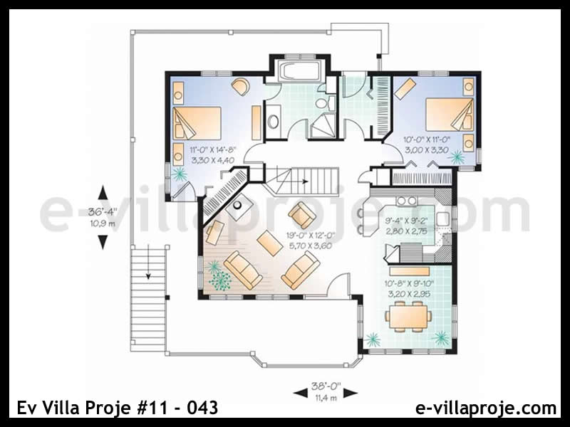 Ev Villa Proje #11 - 043 Galeri Görseli 2