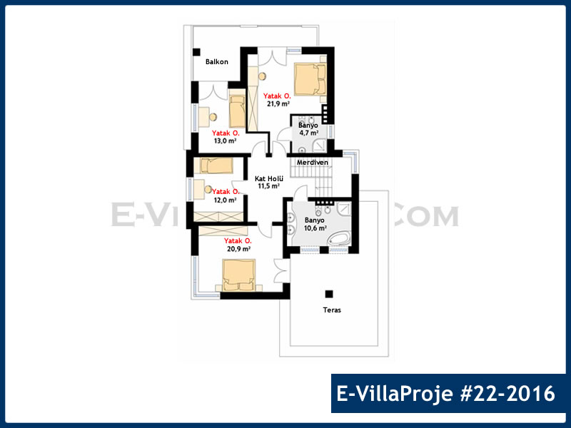 Ev Villa Proje #22 - 2016 Galeri Görseli 3