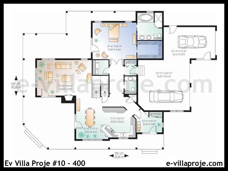 Ev Villa Proje #10 - 400 Galeri Görseli 2
