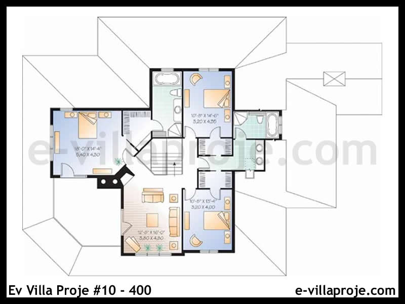Ev Villa Proje #10 - 400 Galeri Görseli 3