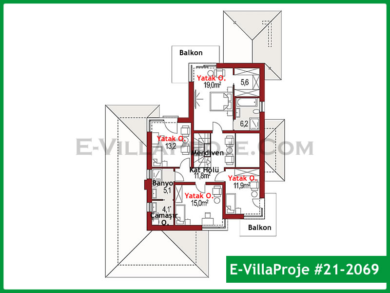 Ev Villa Proje #21 - 2069 Galeri Görseli 3