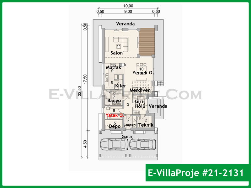 Ev Villa Proje #21 - 2131 Galeri Görseli 2