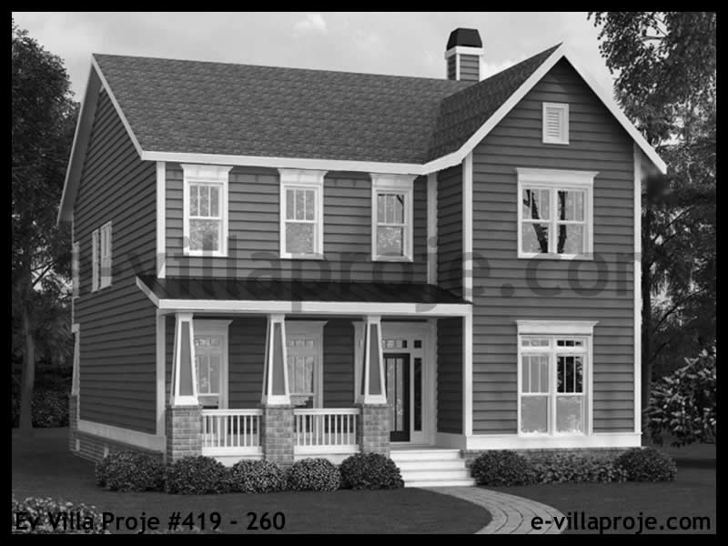 Ev Villa Proje #419 - 260 Galeri Görseli 4