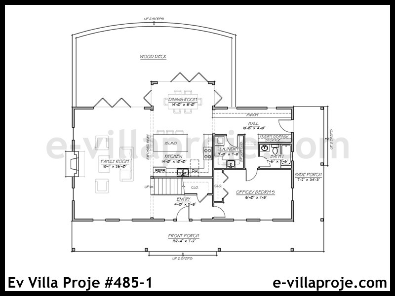 Ev Villa Proje #485 - 1 Galeri Görseli 2