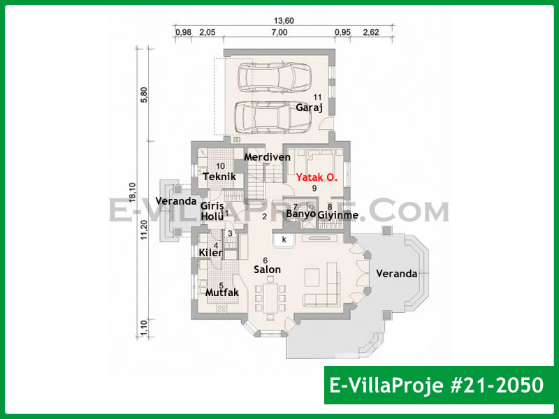 Ev Villa Proje #21 - 2050 Galeri Görseli 2