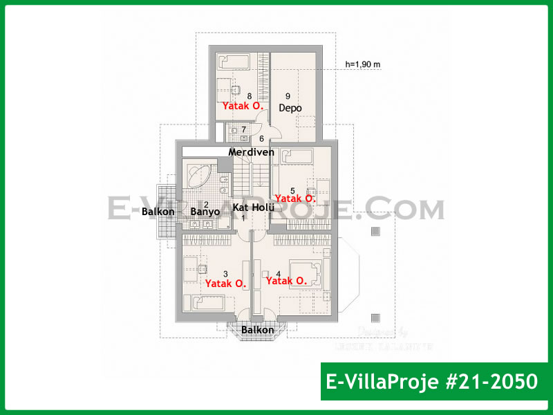 Ev Villa Proje #21 - 2050 Galeri Görseli 3