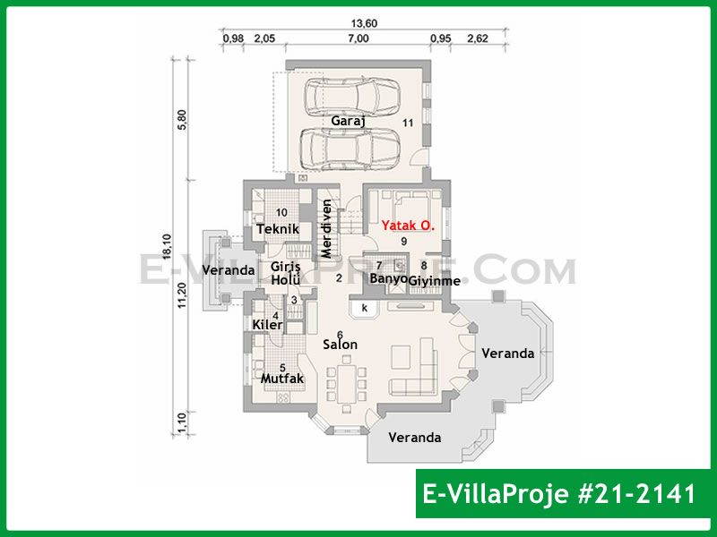 Ev Villa Proje #21 - 2141 Galeri Görseli 2