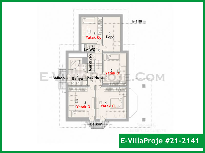 Ev Villa Proje #21 - 2141 Galeri Görseli 3