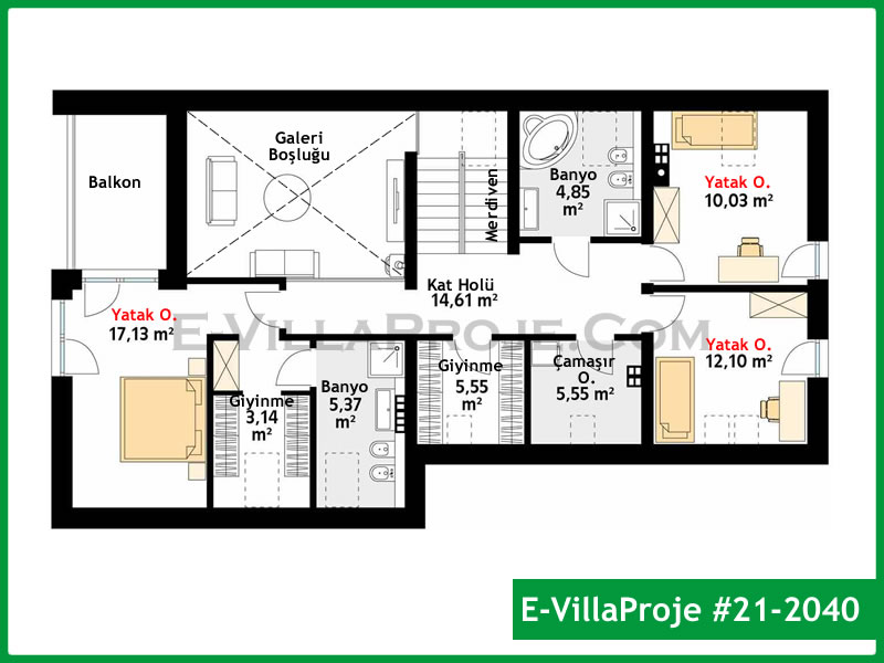 Ev Villa Proje #21 - 2040 Galeri Görseli 3