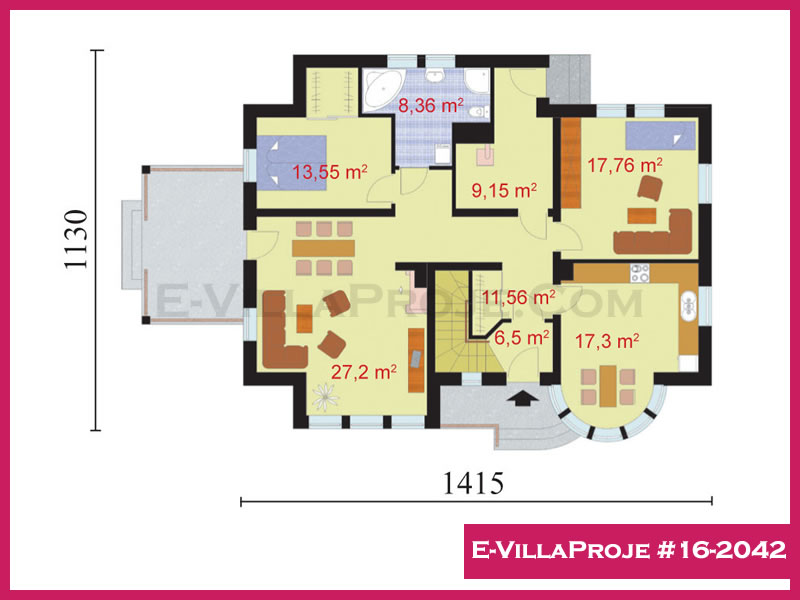 Ev Villa Proje #16 - 2042 Galeri Görseli 2