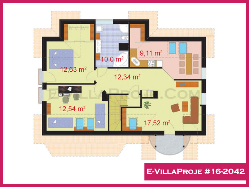 Ev Villa Proje #16 - 2042 Galeri Görseli 3