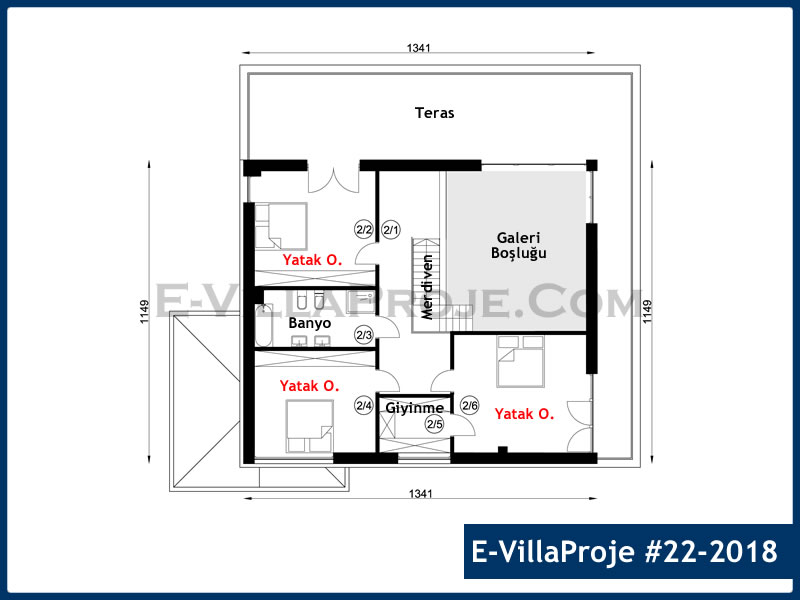 Ev Villa Proje #22 - 2018 Galeri Görseli 3