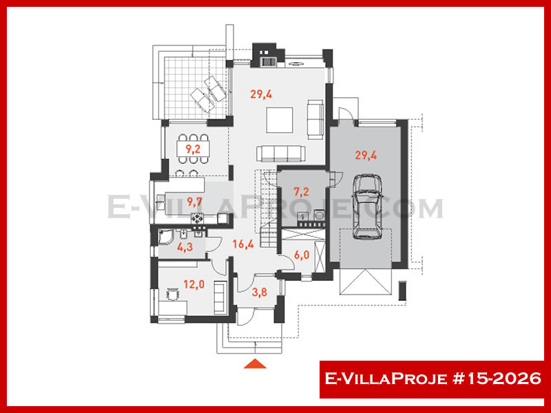 Ev Villa Proje #15 - 2026 Galeri Görseli 2