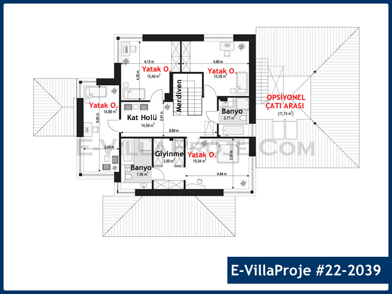 Ev Villa Proje #22 - 2039 Galeri Görseli 3