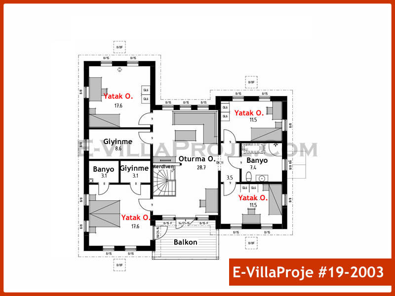 Ev Villa Proje #19 - 2003 Galeri Görseli 3