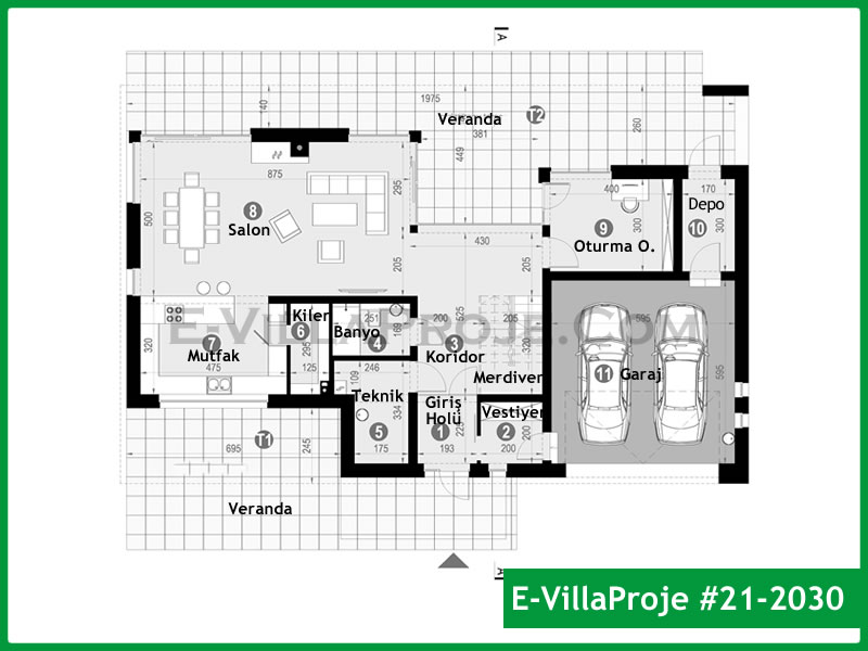 Ev Villa Proje #21 - 2030 Galeri Görseli 2