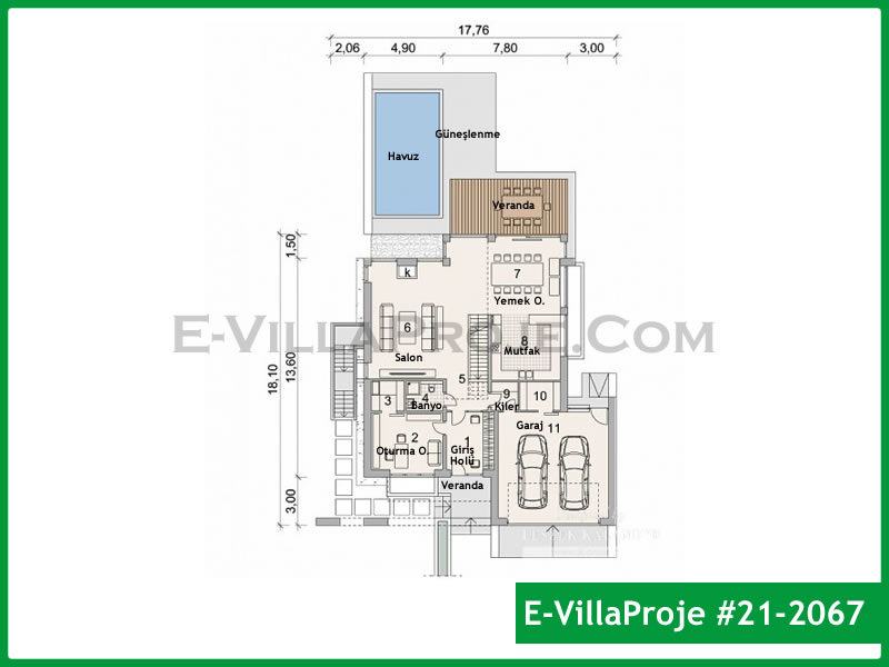 Ev Villa Proje #21 - 2067 Galeri Görseli 2