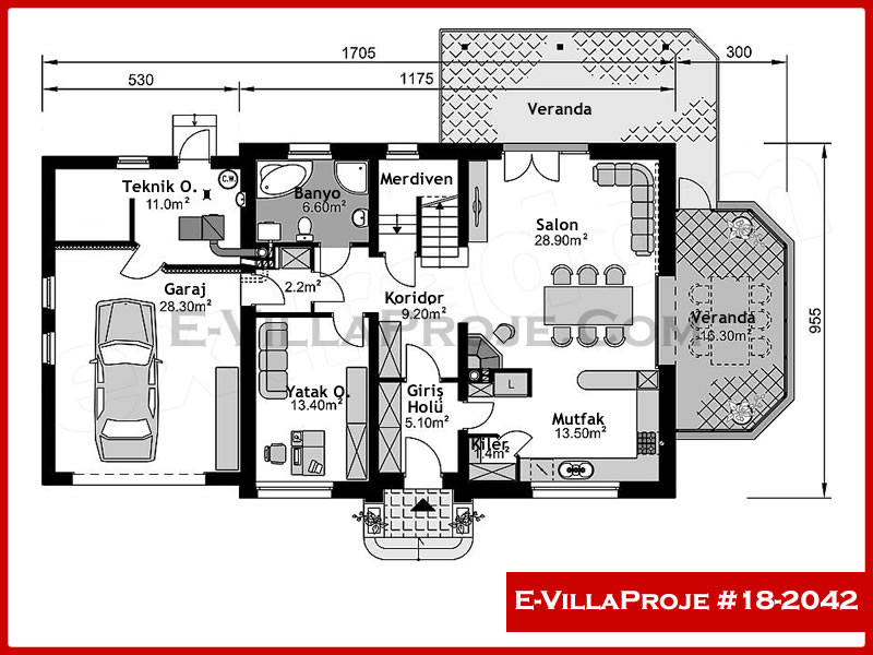 Ev Villa Proje #18 - 2042 Galeri Görseli 2