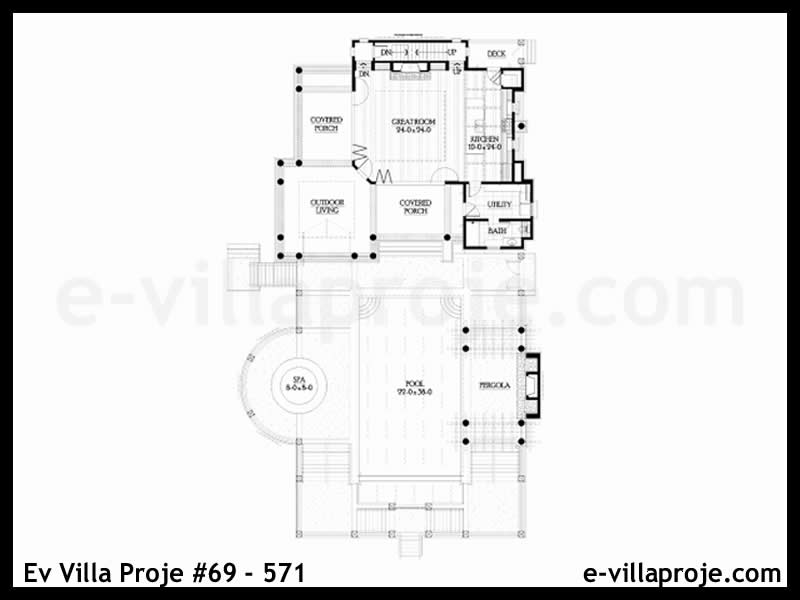 Ev Villa Proje #69 - 571 Galeri Görseli 2