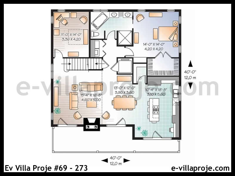 Ev Villa Proje #69 - 273 Galeri Görseli 2