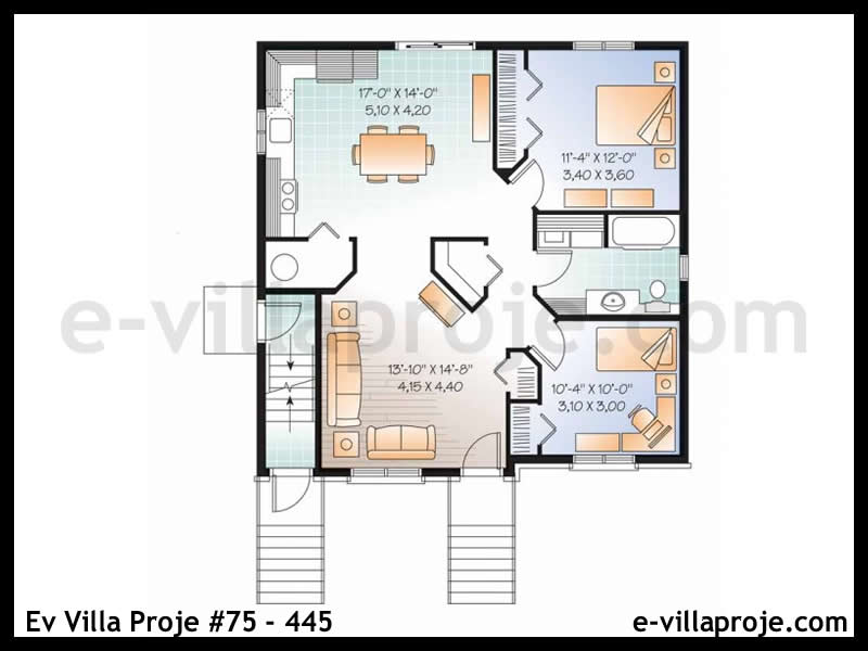 Ev Villa Proje #75 - 445 Galeri Görseli 2